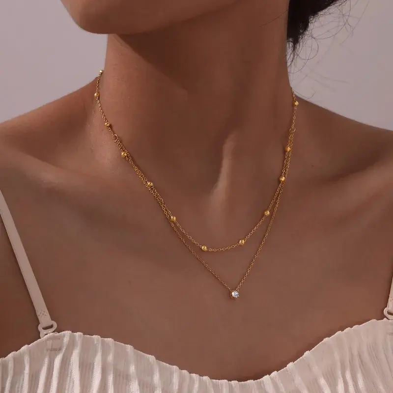 Bead Layer Necklace - FY0152